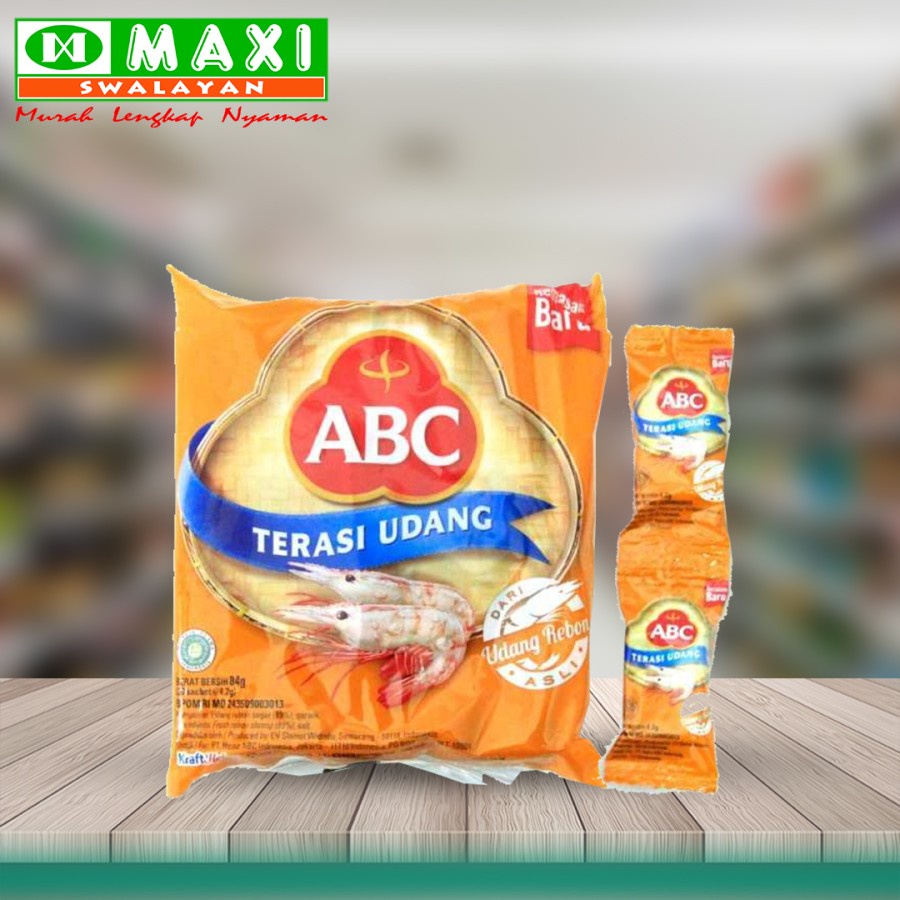 

ABC Terasi Udang 4.2gr isi 20