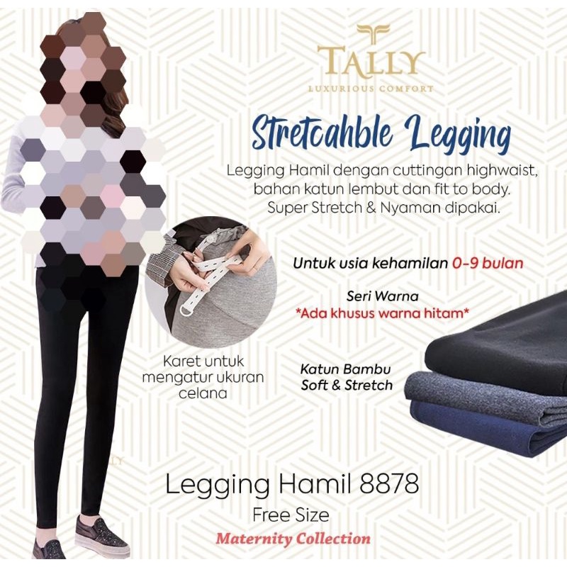 CELANA LEGGING HAMIL TALLY 8878