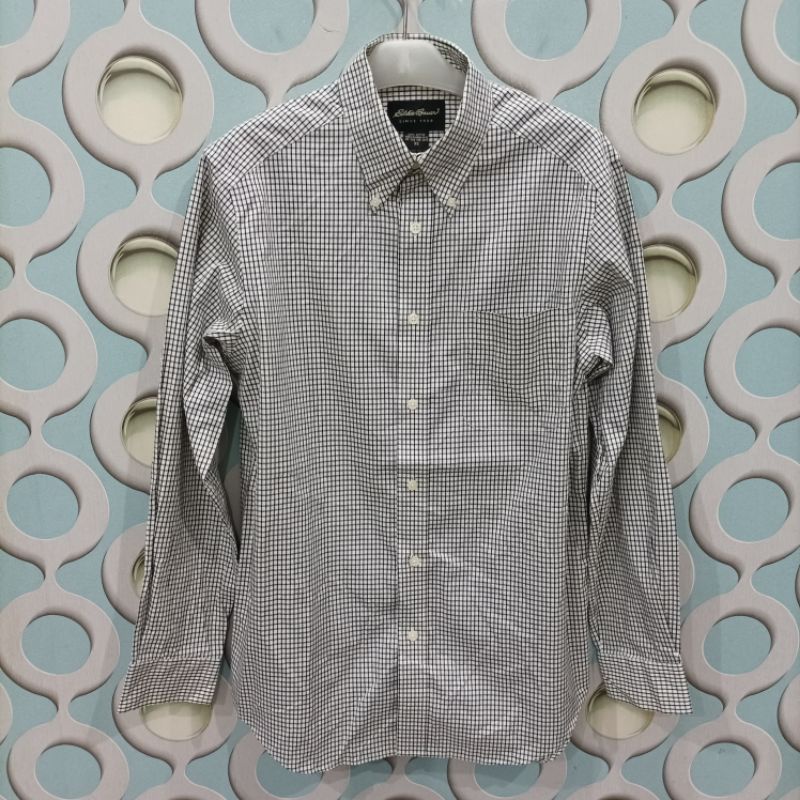 KEMEJA LENGAN PANJANG PRIA EDDIE BAUER ORIGINAL SIZE M KMR003