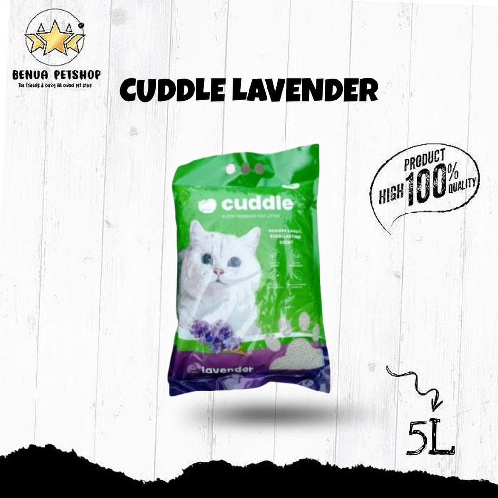 PASIR KUCING PREMIUM CUDDLE ALL VARIAN - 5 LITER