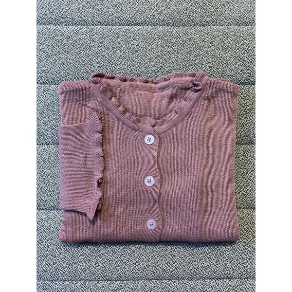 BAILEY CARDI RAJUT KRIWIL / ANGEL BOTON SKIRT / CARDIGAN CROP KRIWIL
