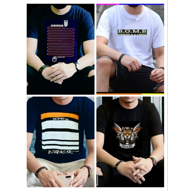 KAOS PRIA DISTRO/KAOS PREMIUM