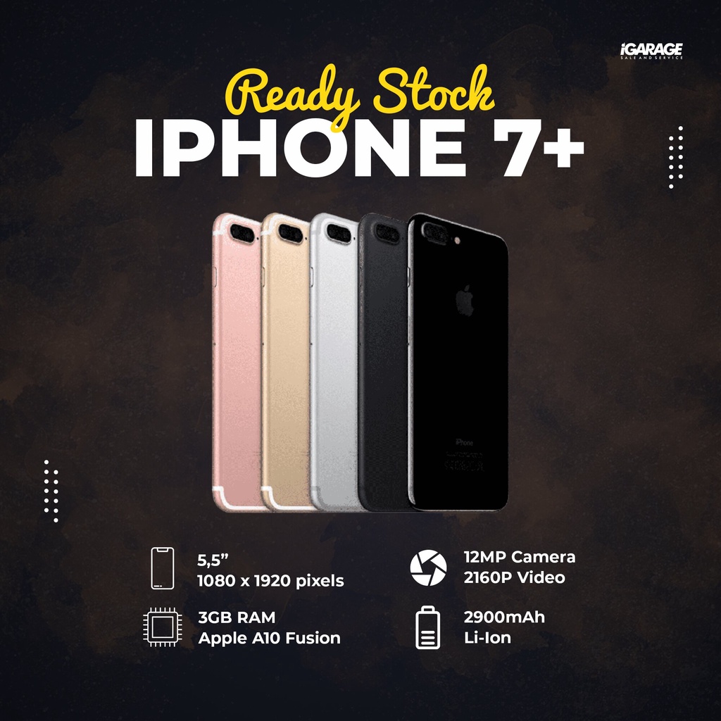 IP 7 PLUS 128GB FULLSET NO MINUS