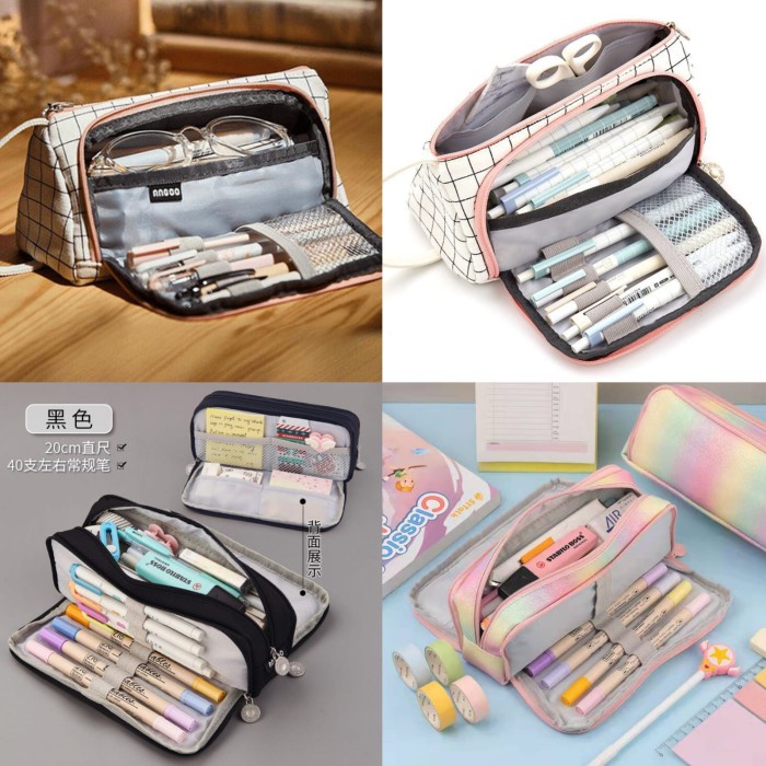 

Kotak Pensil Angoo / Tempat Pensil / Pencil Case Angoo Korean Japan