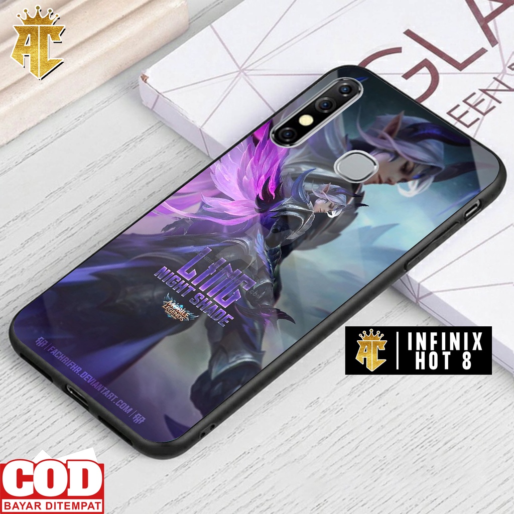 Case INFINIX HOT 8 - Casing INFINIX HOT 8 Terbaru 2022 AERO CASE [ MOTIF GAME MOBILE ] Silikon INFIN