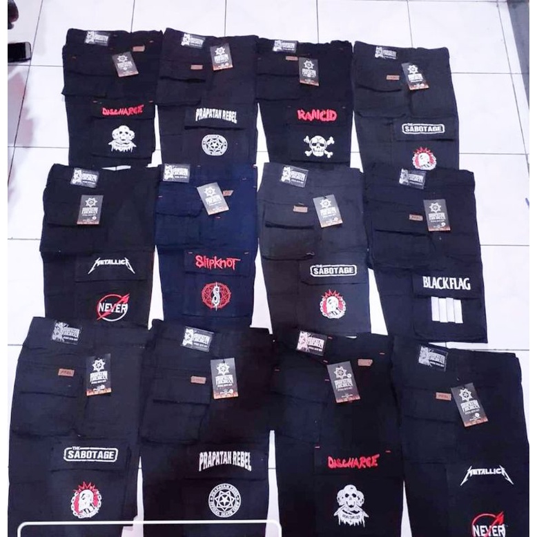 CELANA CARGO PENDEK PRAPATAN REBEL