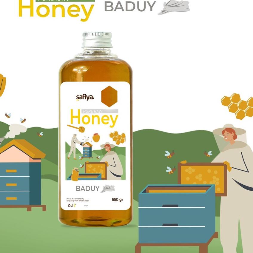 

♚ Murni Baduy 650 gr Series Raw Honey Asli Safiya Food ➾