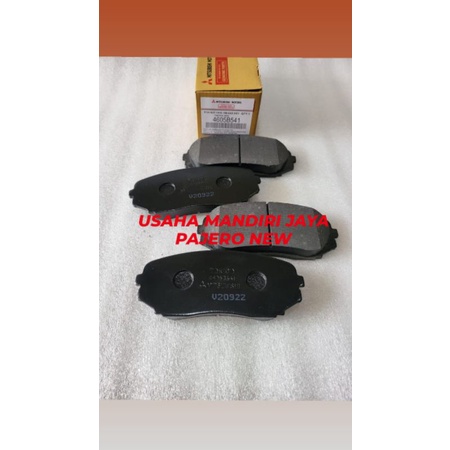 KAMPAS REM DEPAN-BRAKE PAD FRONT 4605A541 PAJERO DAKAR ALL/TRITON NEW