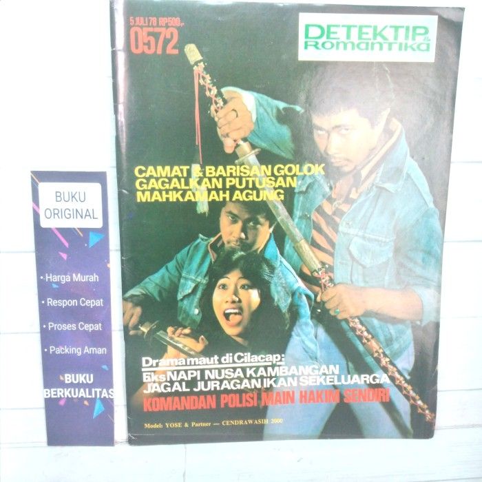 Majalah Detektip Romantika 0572 5 Juli 1978