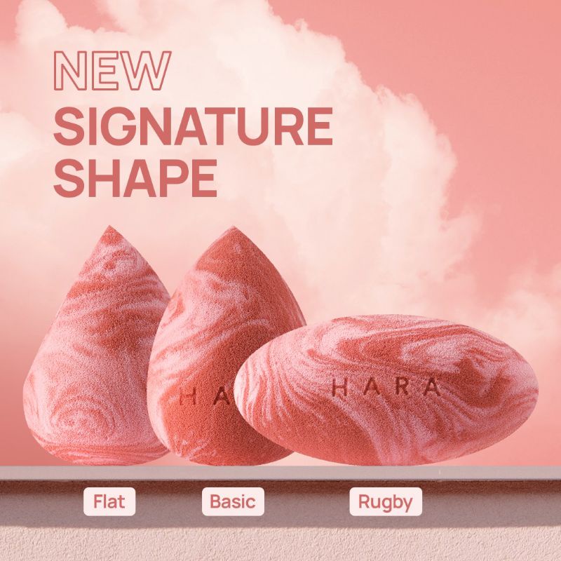 Hara beauty blender new pebble