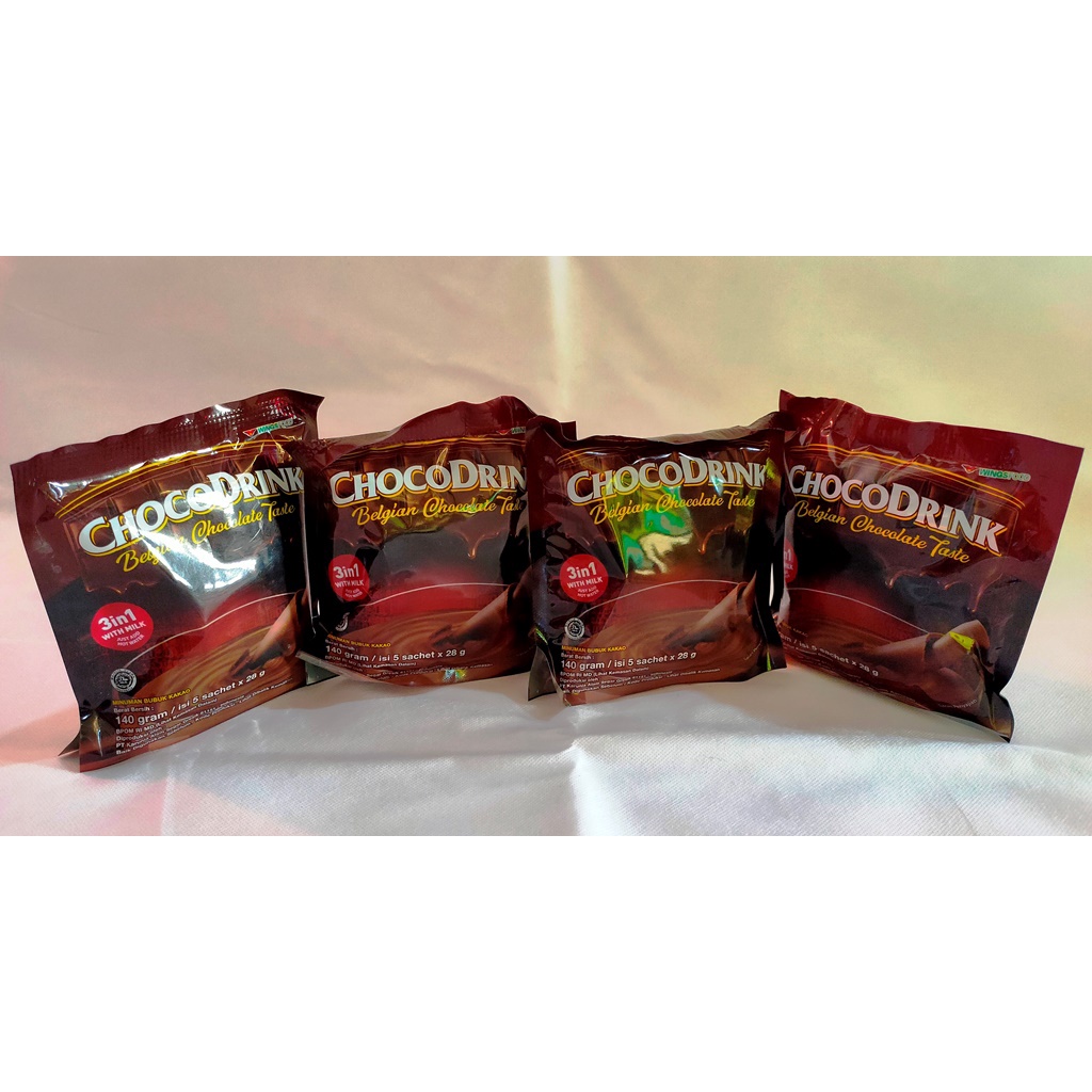 

Chocodrink Minuman Cokelat 28 gr x 5 sachet