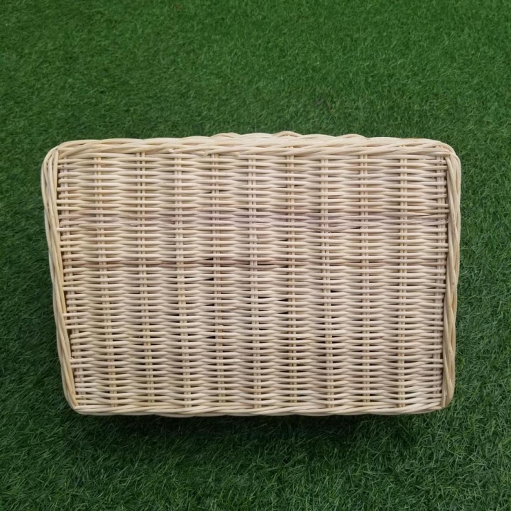 66 Kerajinan Tangan Rotan - Keranjang Parsel Sepeda Depan v2 - 35x25x30cm