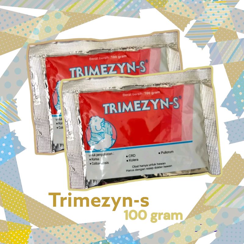 Trimezyn-s 100 gram ayam bebek