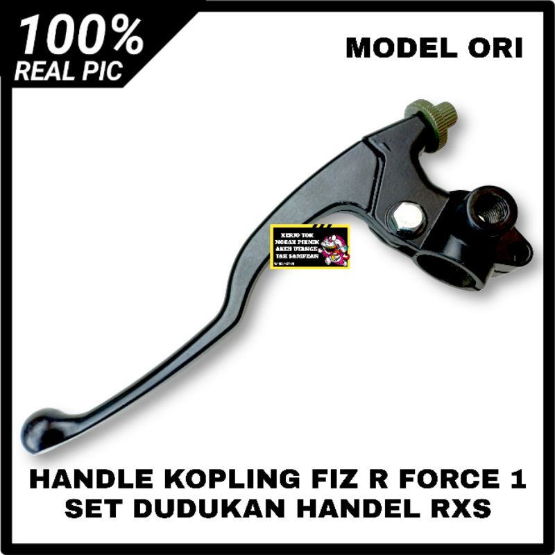 HANDLE KOPLING FIZ R FORCE HANDEL TUAS KOPLING YAMAHA F1ZR FORCE 1 HITAM SET DUDUKAN HANDLE HANDEL K
