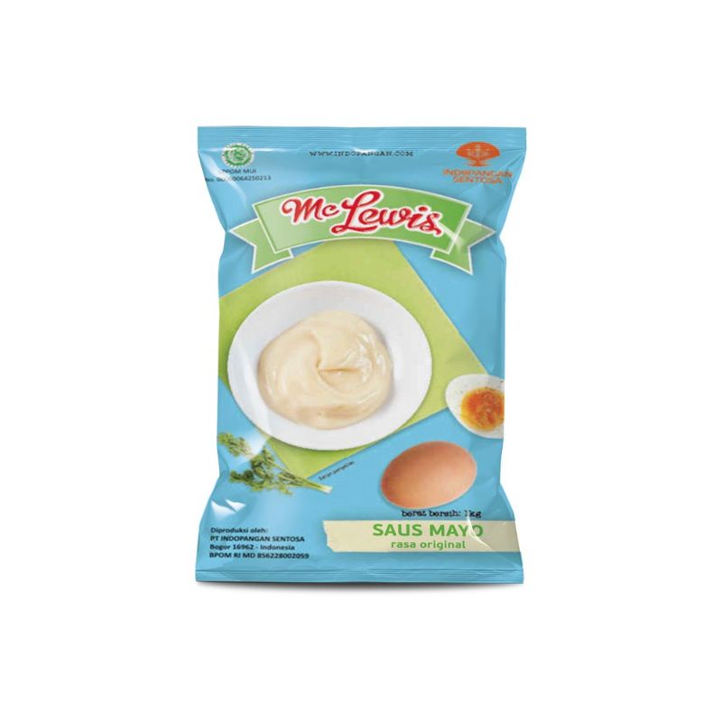 

mayonaise mclewis 500 gram saus mayo original