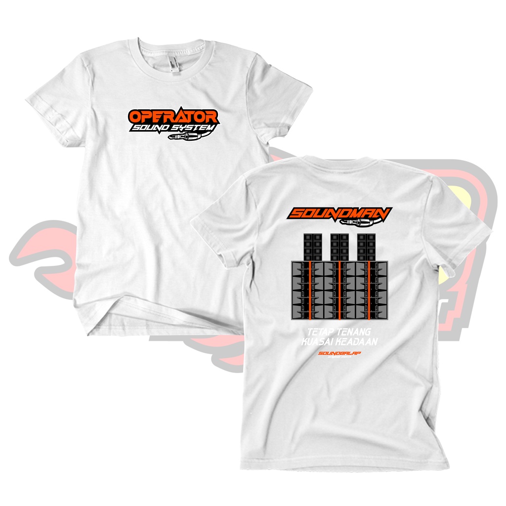 Kaos Operator Sound System / Tukang Sound - Kaos Distro Pria - SoundBalapBlitar