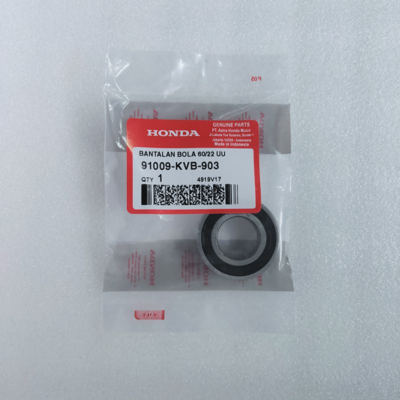 BEARING 60/22 RODA BELAKANG BERING RODA BELAKANG 6022 BEAT VARIO SCOOPY SPACY