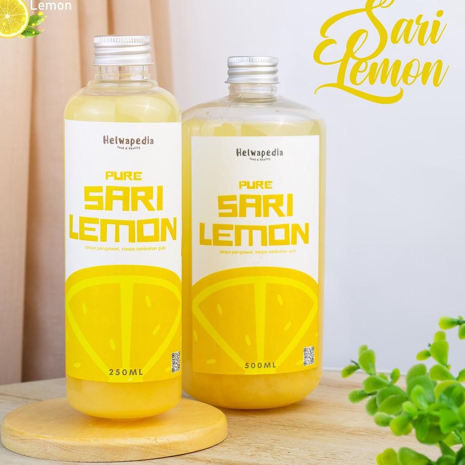 

ORIGINAL% Sari Lemon Murni / Air lemon / minuman diet lemon murni