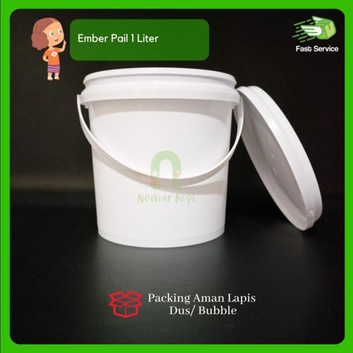 Jual Ember Plastik Pail 1liter Ember Kurma Ember Selai Food Grade Shopee Indonesia 5770