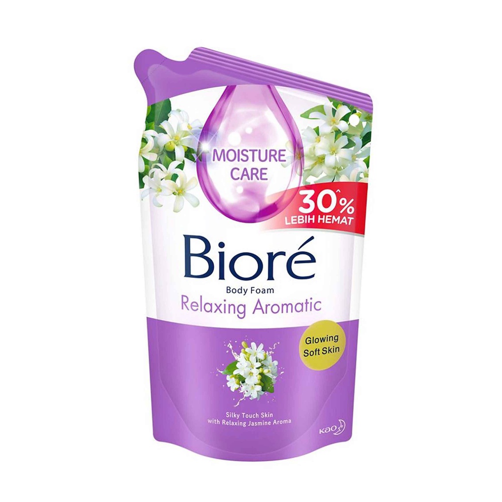 BIORE Relaxing Aromatic / Sabun Mandi Cair / Biore Body Foam / Moisture Care 800ml