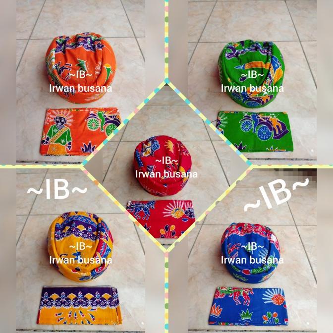 blangkon ondel2 anak / blangkon betawi anak