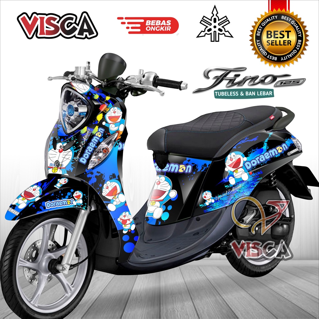 Decal Fino 125 Full Body Stiker Fino 125 Full Body Stiker Fino 125 Full Body Varias Stiker Motor Fin