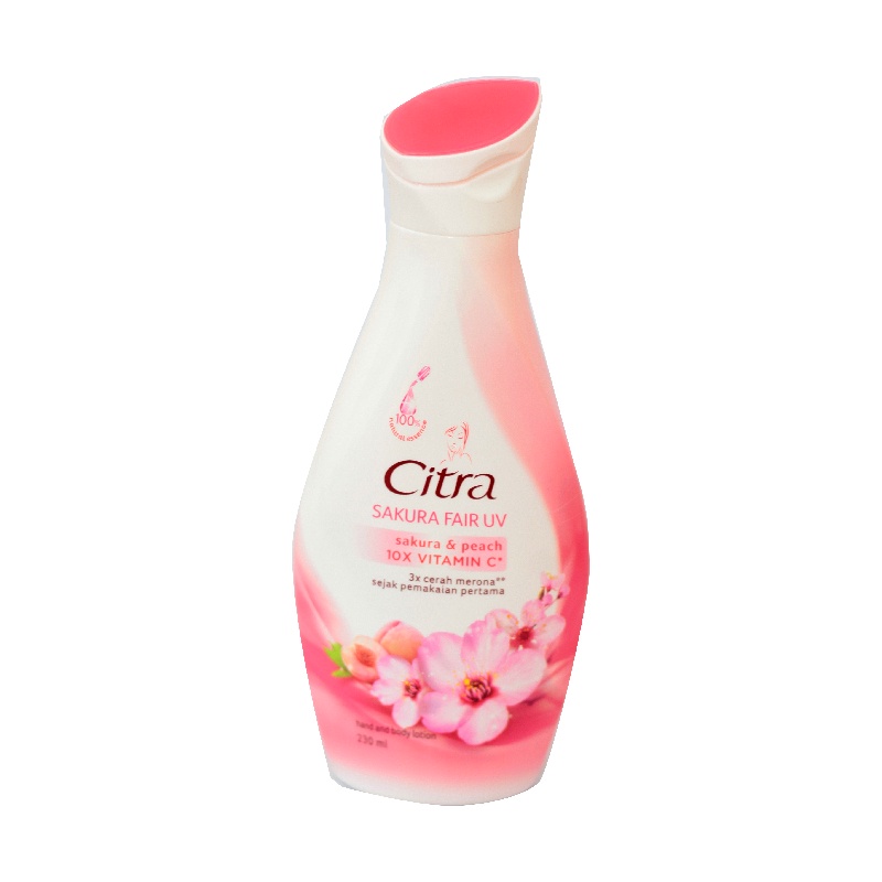 Citra Hand&Body Lotion Sakura Glow Uv 210ML