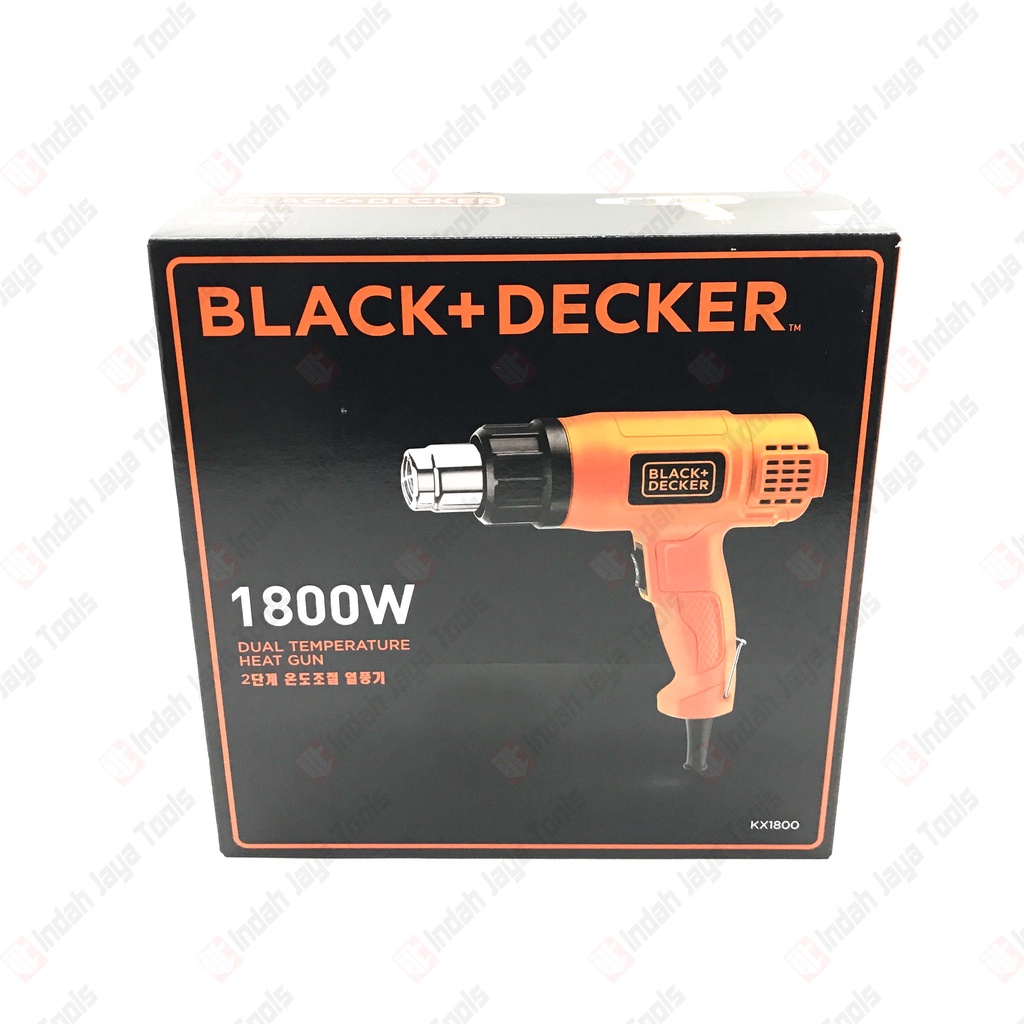 Hot Air Heat Gun 1800 Watt BLACK + DECKER KX1800B1 / KX 1800 B1 Hot Gun Heat Gun