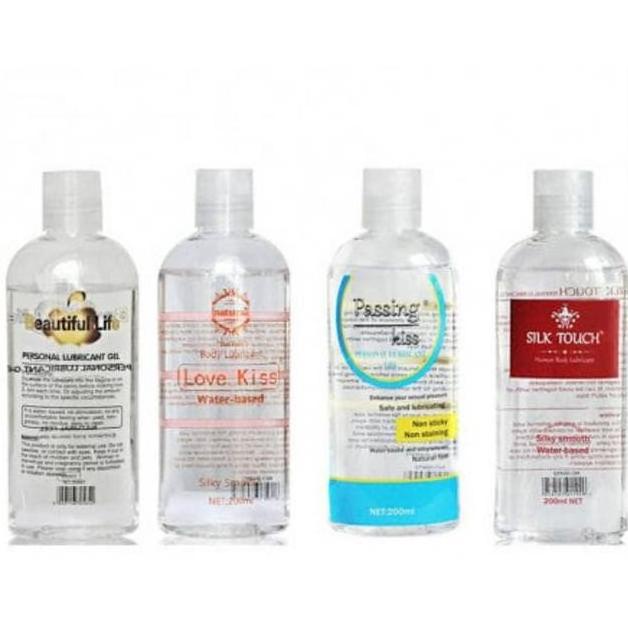 Lubricant Pelicin Pelumas Love Kiss Gel 200ml Sex Toys Masturbasi