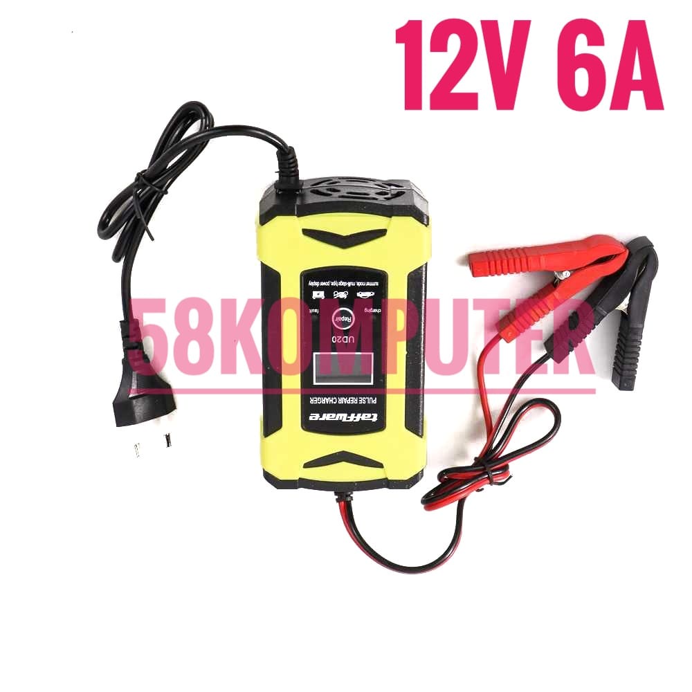 Taffware Charger Aki Mobil Motor Lead Acid 12v 2a 3a 6a Repair Cas Aki