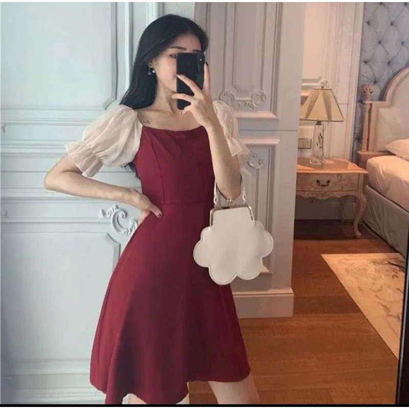 LIONA DRESS WANITA/MIDDI DRESS/DRESS KOREAN STYLE/BAJU WANITA/PAKAIAN WANITA/DRESS KOREA STYLE/ KOREAN DRESS/ DRESS WANITA KEKINIAN KOREA DRESS/BAJU KOREA/ PAKAIAN WANITA KOREA/ DRESS KOREA STYLE KEKINIAN/PAKAIAN WANITA KOREA/DRESS KOREAN/ BAJU DRESS