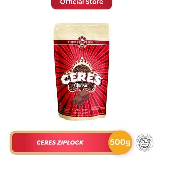 

KodeRr8R2 Ceres Coklat Meses/Meises coklat Hagelslag Ziplock 500 gram