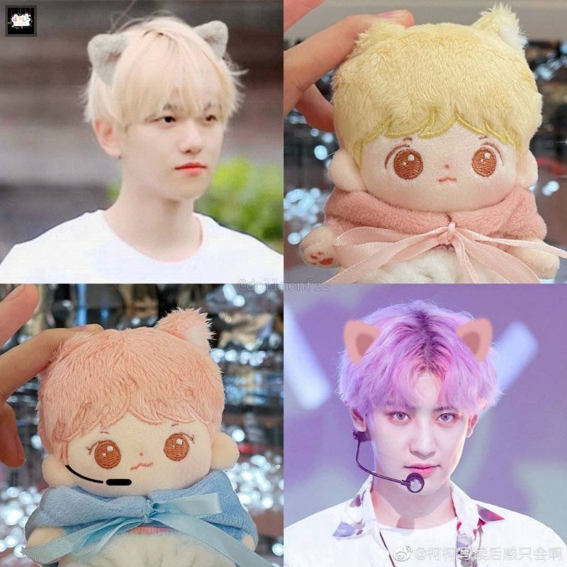 Doll Chanbaek 10cm chanyeol dan baekhyun