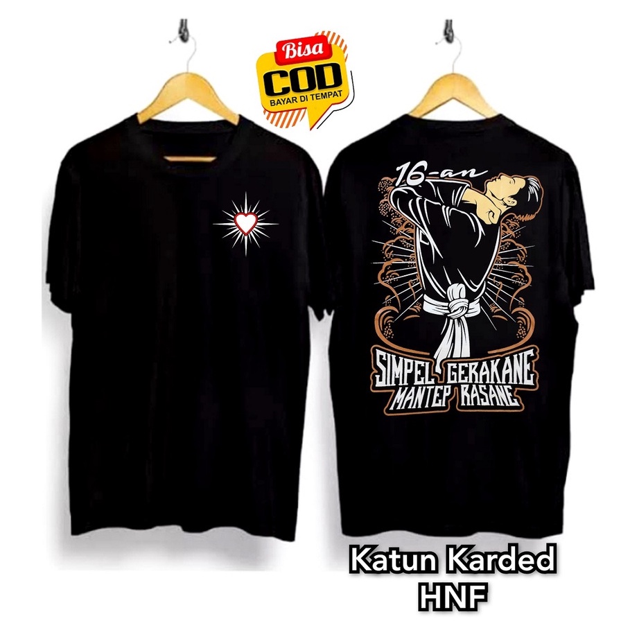 KAOS PSHT SH TERATE SABLON SIMPEL KEREN TERBARU 16 AN