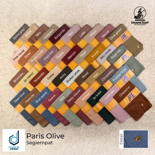 Jilbab Umama Paris Premium Olive Ori# Paris olive umama# paris premium# jilbab paris premium murah