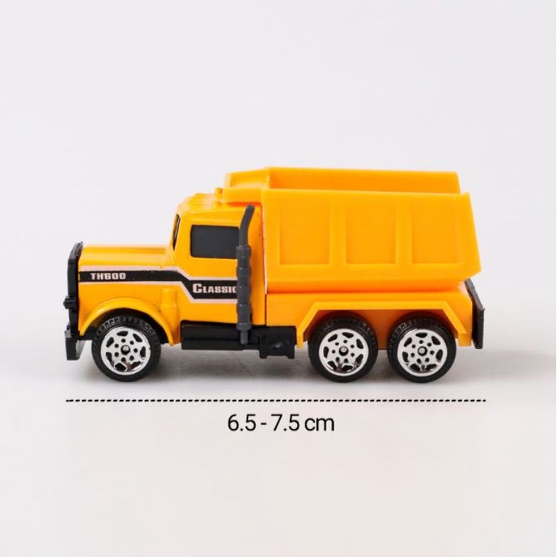 Mainan Mobil-Mobilan Truk Construction Dipecat 6 pcs - TH735