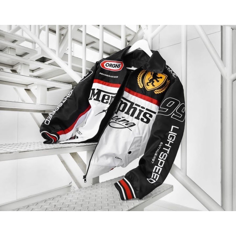 MEMPHIS NASCAR LIGHTSPEED | JAKET BIKERS | ORIGINAL 100%