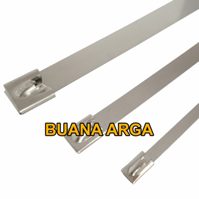 

Holder Kabel Ties Stainless Steel 250Mm Cable Ss 316 Ball Lock 4.5Mm / 7.9Mm