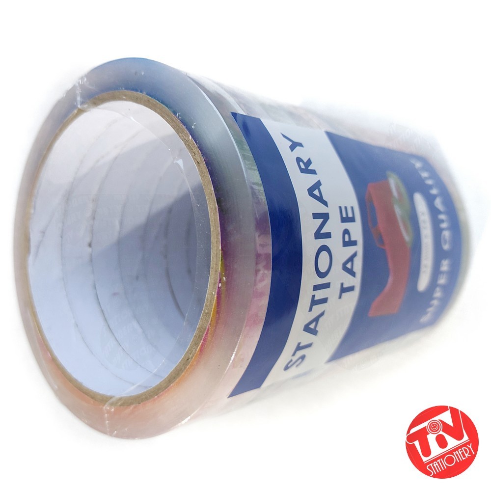 

Selotip | Isolasi Super Clear 1/2" (12 mm x 72 yards) - Slop (12 roll)