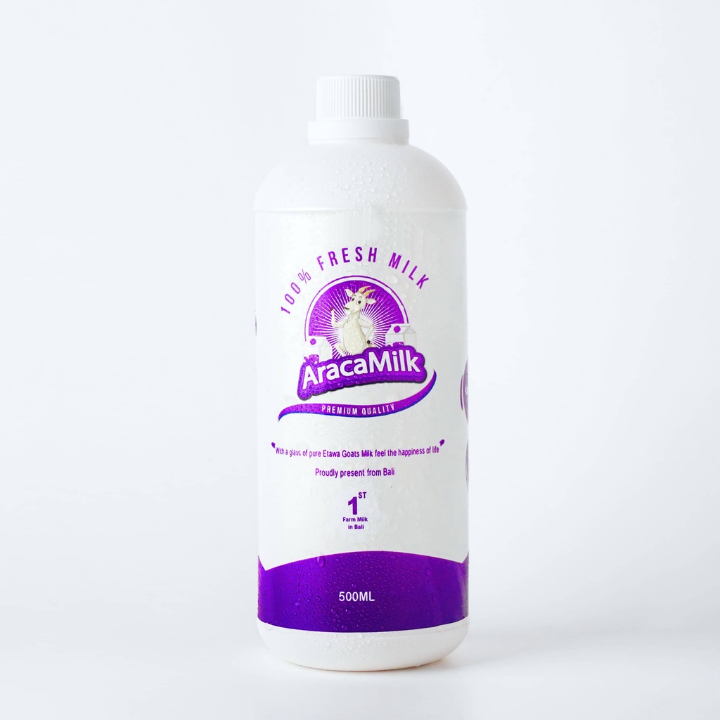 

SUSU KAMBING ETAWA 500 ML PASTEURISASI MURNI ARACA MILK SUSU KAMBING