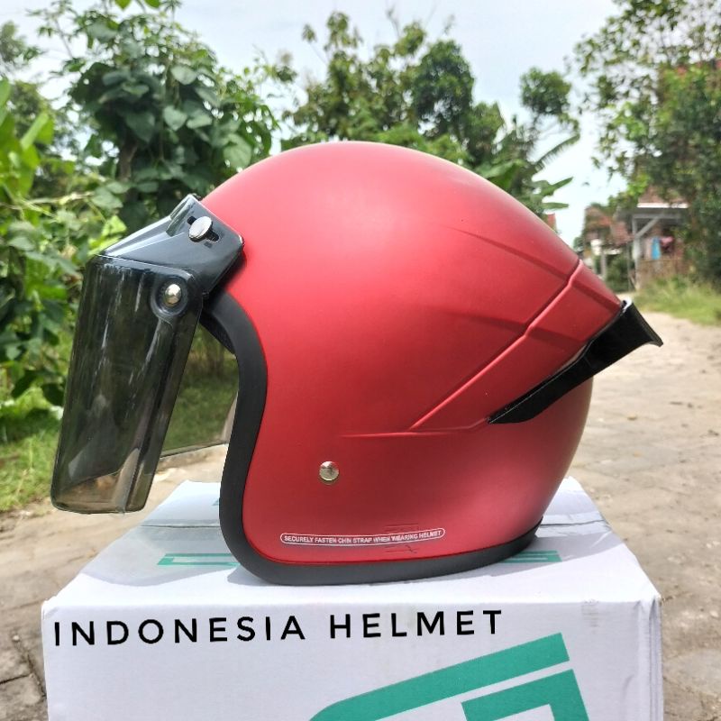 HELM BOGO PAKET GANTENG SPOILER ORIGINAL SNI