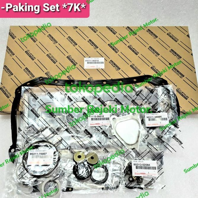 Paking/Packing Set Toyota Kijang 7K Gasket Full Set Toyota Kijang 7K
