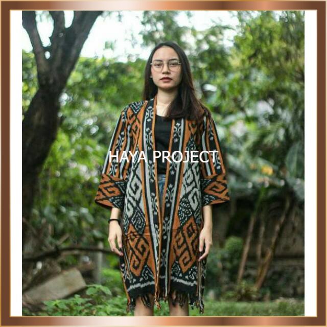 SABRINA LONG OUTER TENUN / KIMONO TENUN HAYAPROJECT
