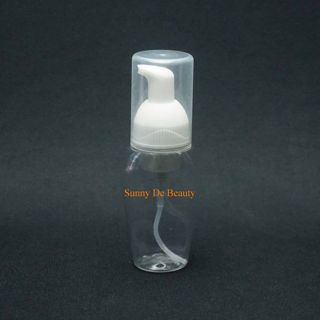 Botol Foamer 50 ml Hati Natural / Botol Plastik / Botol Foamer / Botol Sabun Pump / Botol Busa Foam 