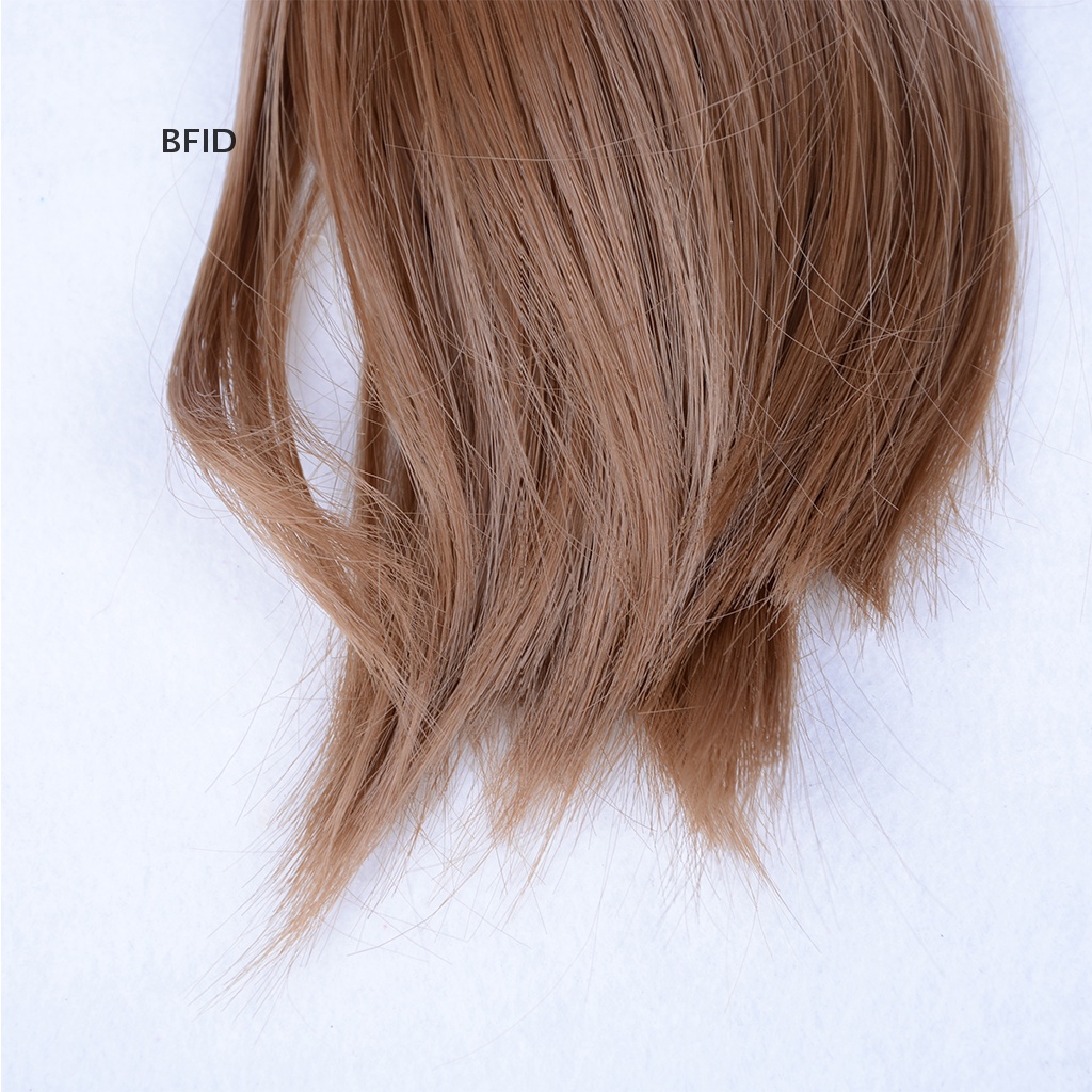 [BFID] 10cmx100cm DIY Welf Fringe Wig High-temperature Wire Hair Untuk 1 /3 1 /4 BJD Doll [ID]