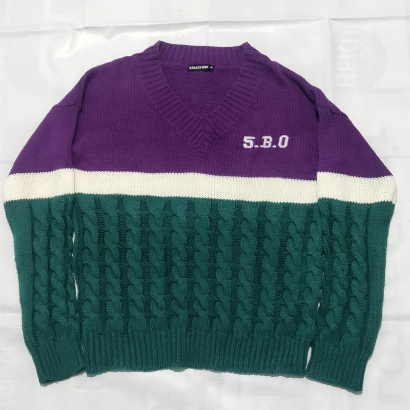 5252 by Oioi cable knit