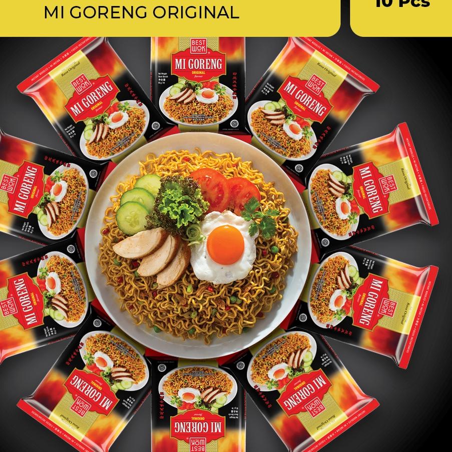 

Termurah[KP8]-Best Wok Mi Goreng Original Breakfast Pack (10 Pcs)