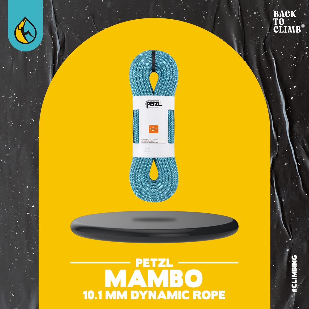 Petzl MAMBO 10.1 mm Dynamic Rope - Tali Panjat Tebing Dinamis