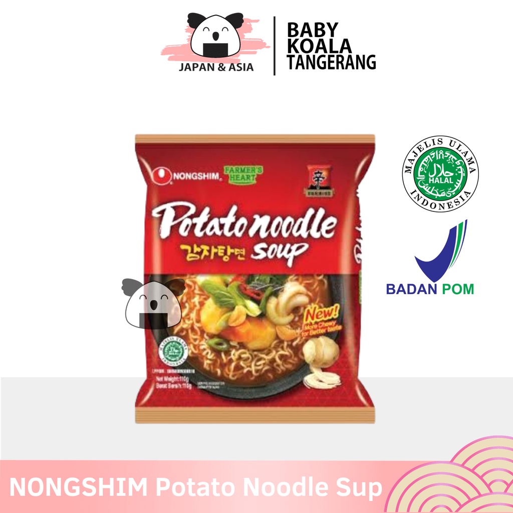 

NONGSHIM Potato Noodle Soup 110 g Halal | Ramyun--