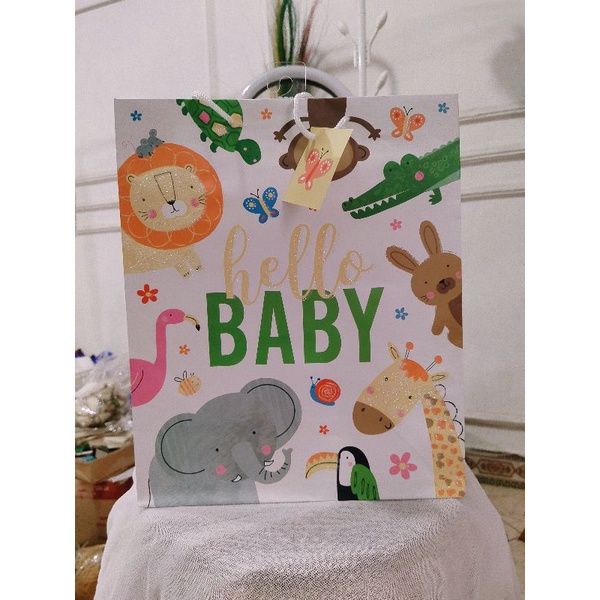 

paper bag new born / tas kado bayi baru lahir